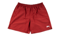 Basic Logo Water Short "Red" STUS432