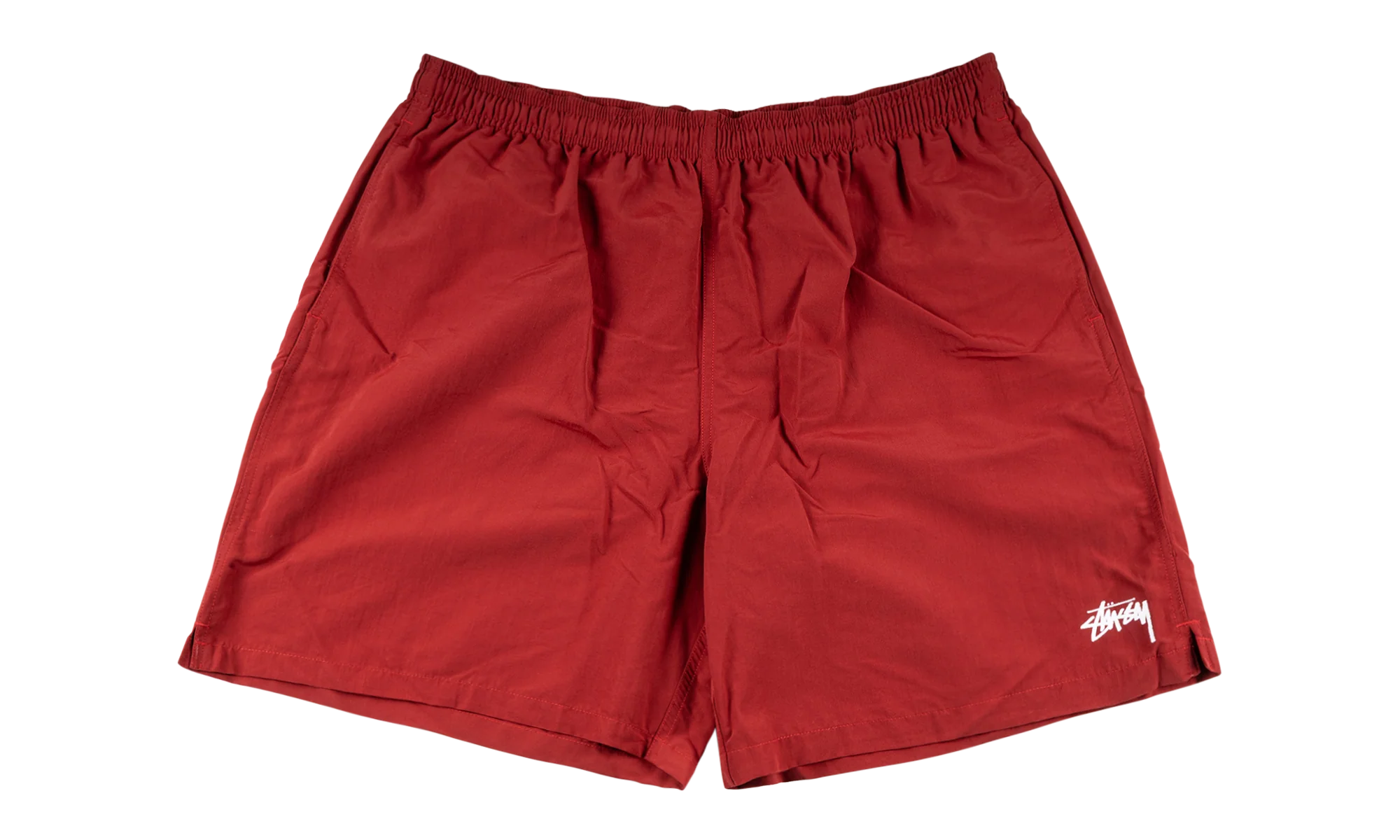 Basic Logo Water Short "Red" STUS432