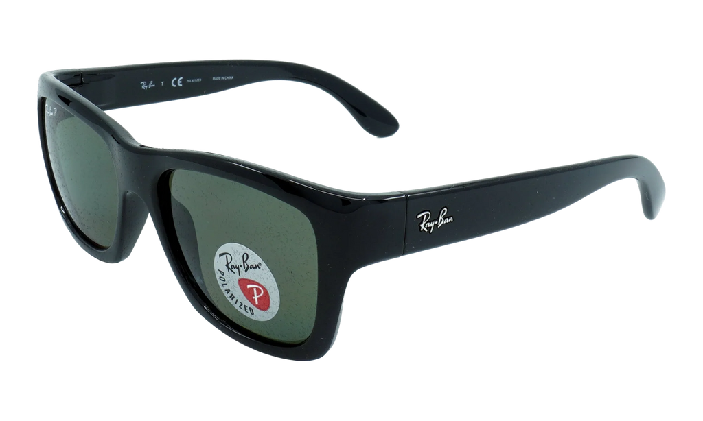 Wayfayer Polarized Sunglasses "Black" RB4194-601-9A_53