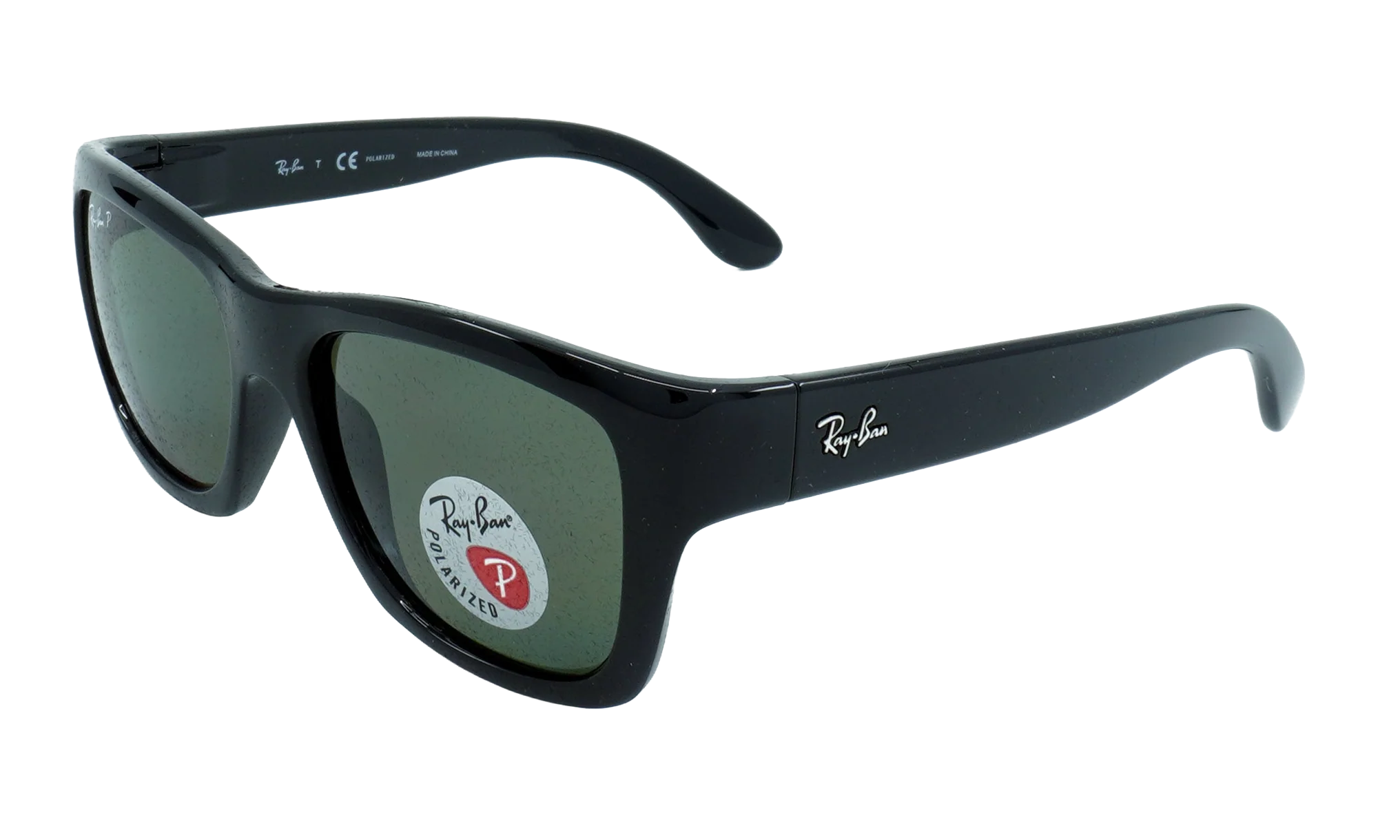 Wayfayer Polarized Sunglasses "Black" RB4194-601-9A_53