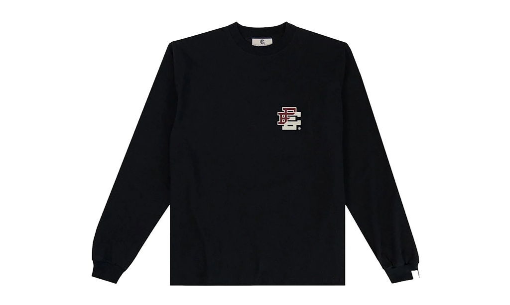 EE LONG SLEEVE T-SHIRT "FW23 - Black/Maroon/Ivory" EE583