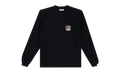 EE LONG SLEEVE T-SHIRT "FW23 - Black/Maroon/Ivory" EE583