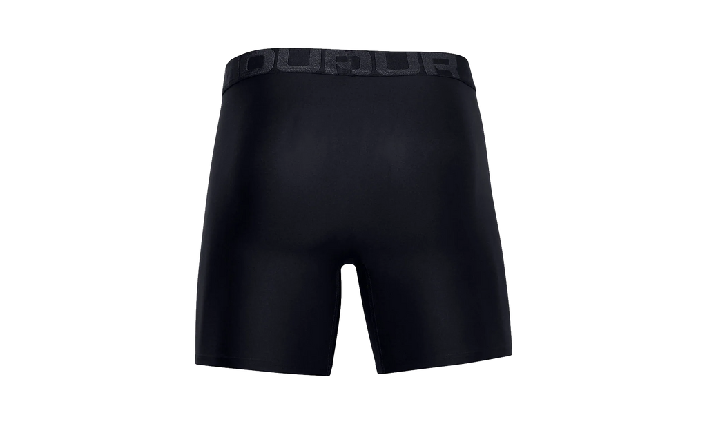 Tech 6" 2-Pack Boxerjock "Black / Black" 1327415 001