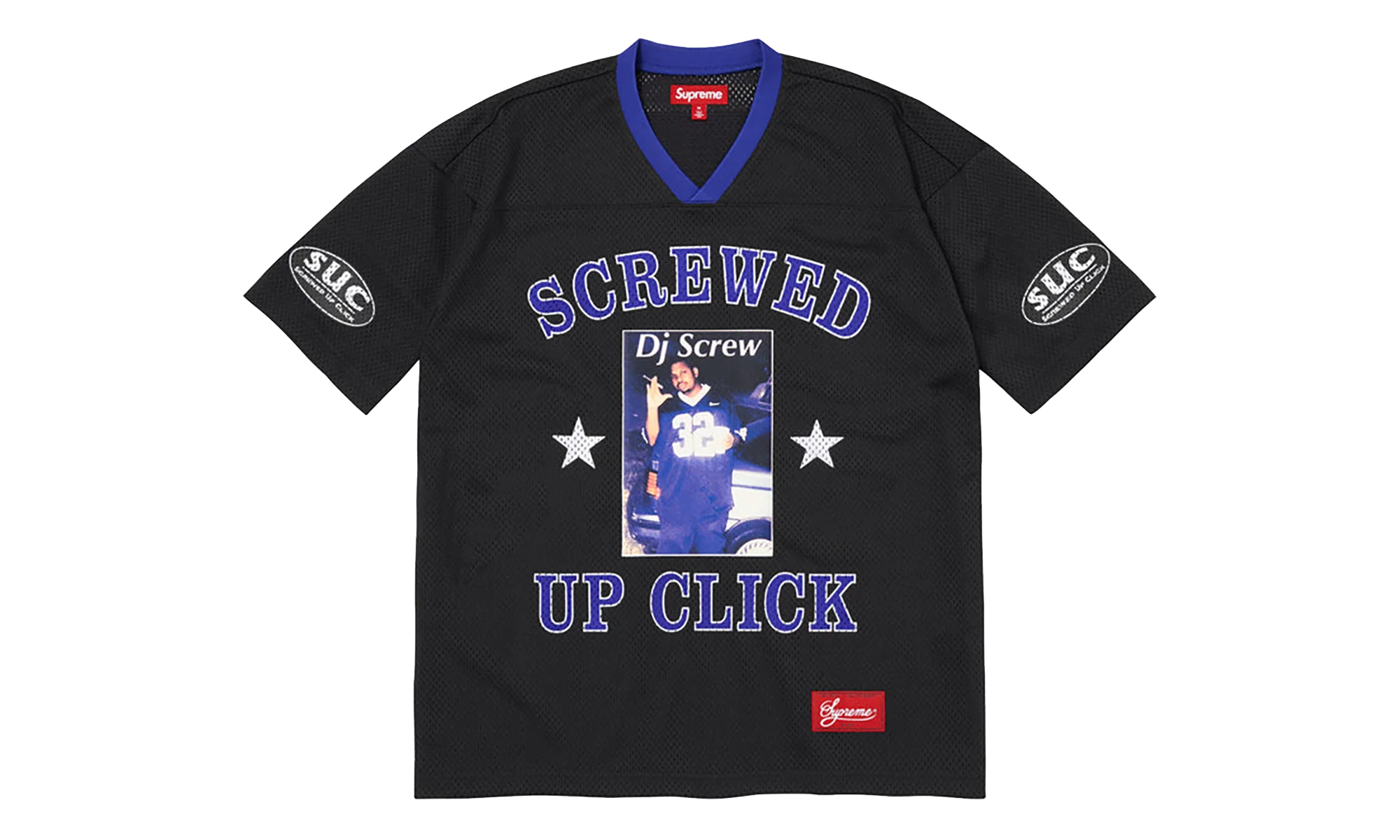 DJ Screw Football Jersey "SS26 - black" SU27360