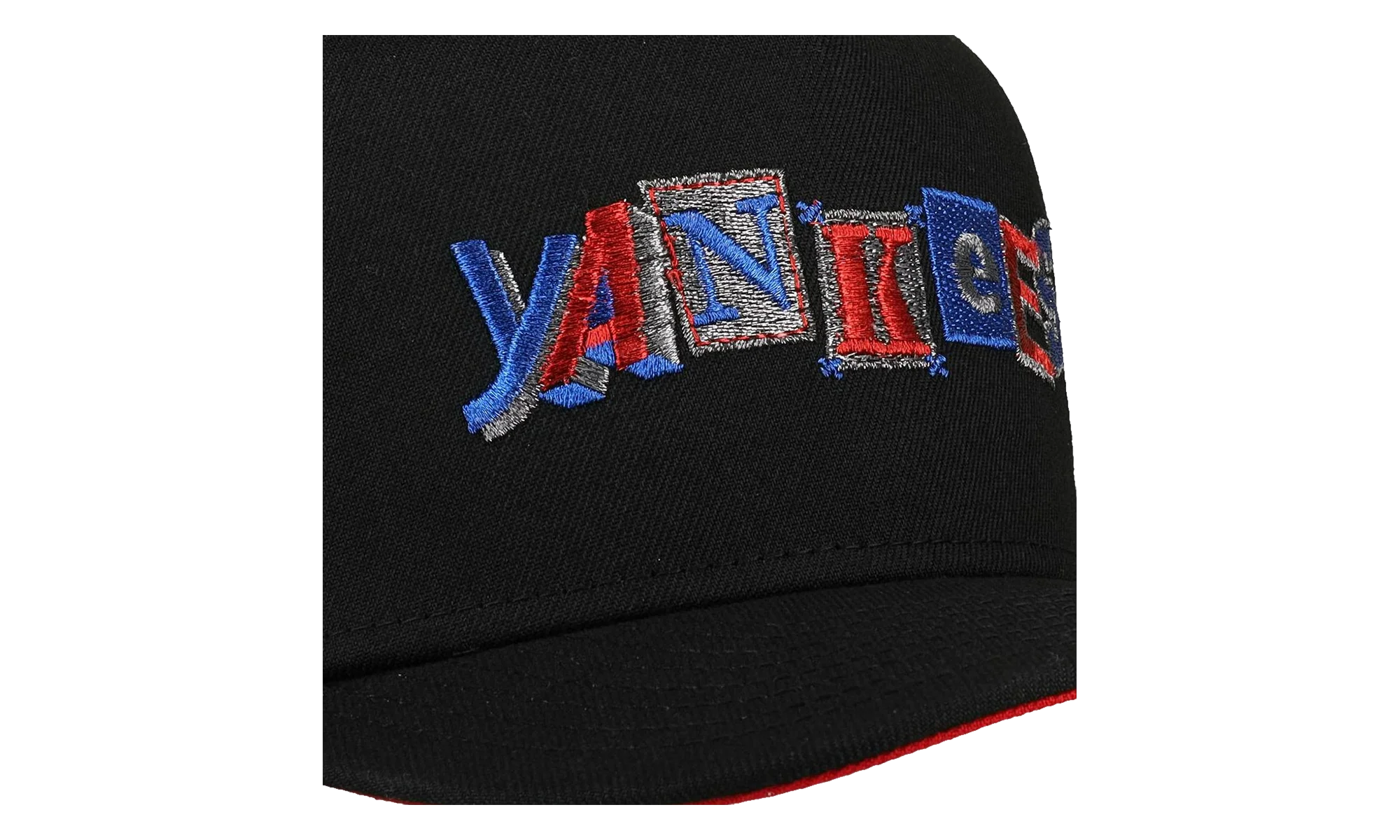 9FIFTY New York Yankees 2003 World Series A Frame Snapback Hat "Black / Metallic" NE268