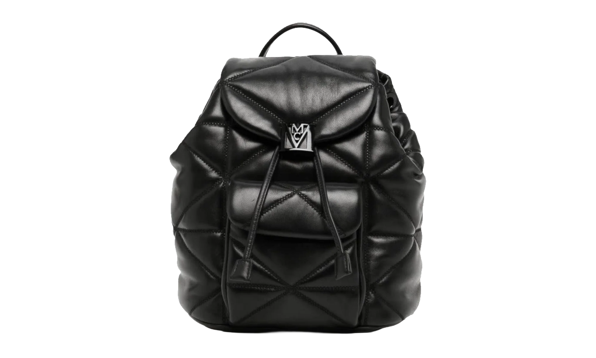 Mini Travia Backpack in Leather "Black" MWKDALM01BK001