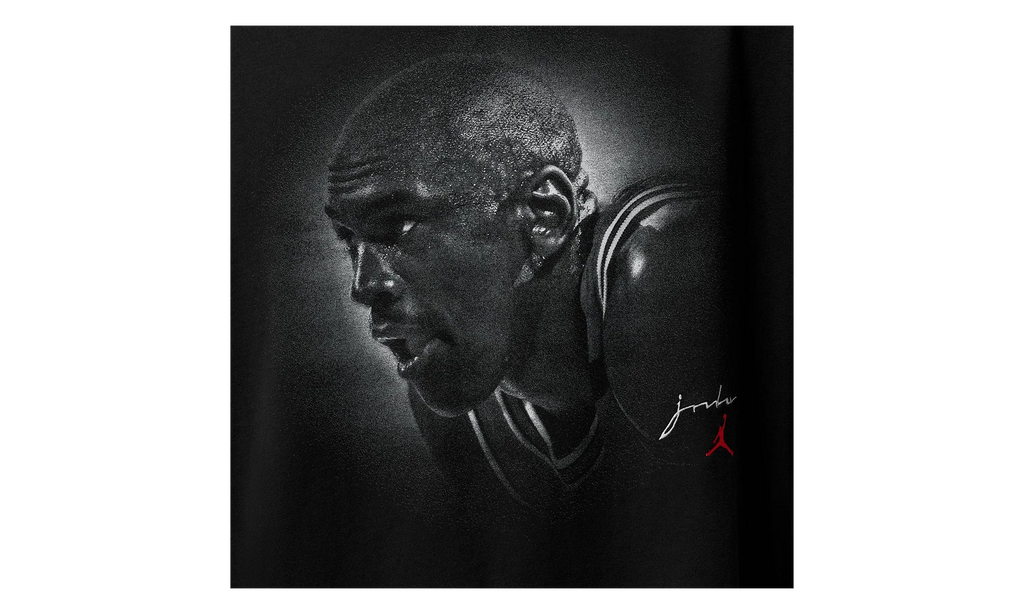 Jordan Flight Essentials Big Face Graphic T-Shirt "Black" IF3123 010