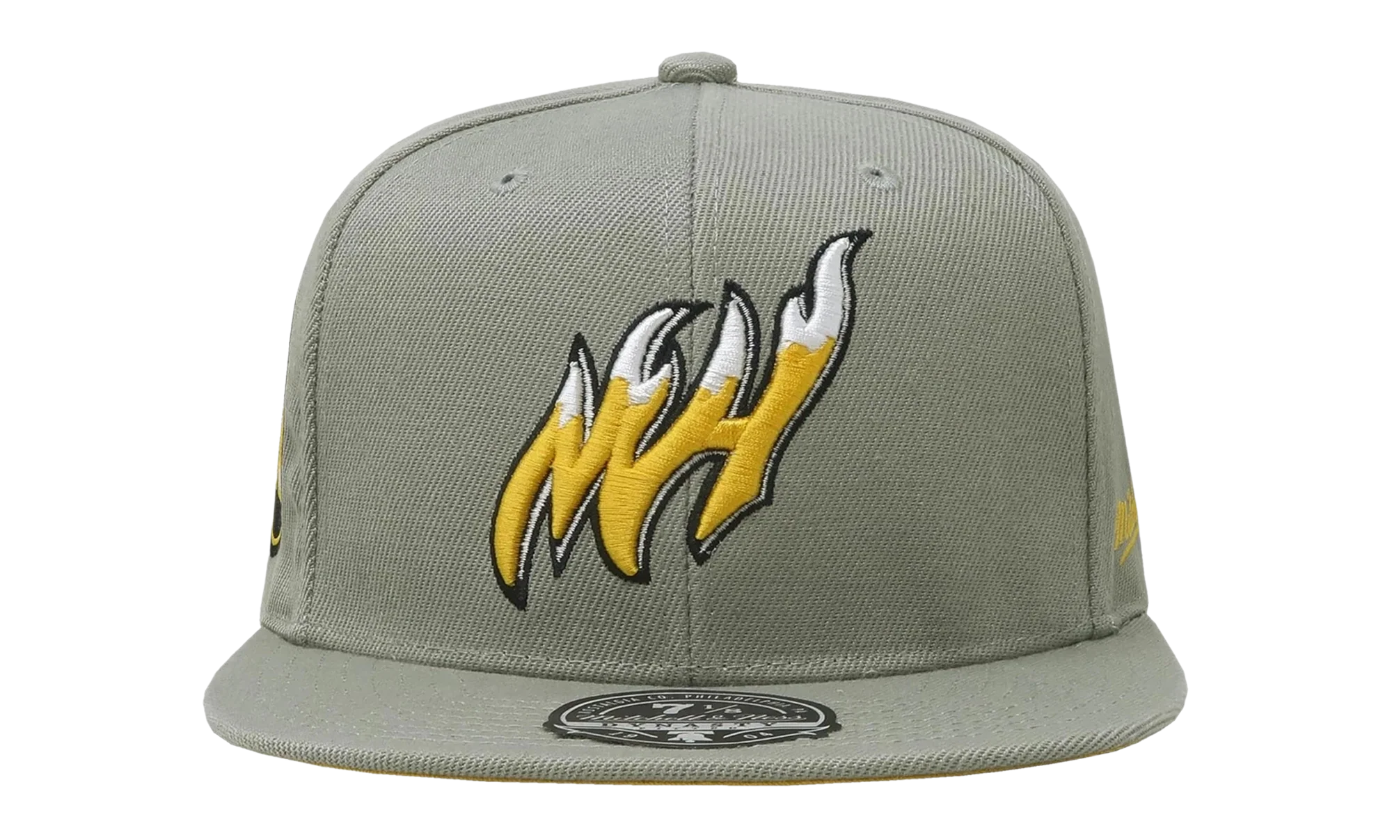 NBA Hardwood Classics Fitted Cap "Miami Heat - Sunny Gray" 6HSFDX21134 MHEGREY