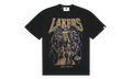 Angel of The City Lakers Short Sleeve Tee "Black" 201NBABLK815M