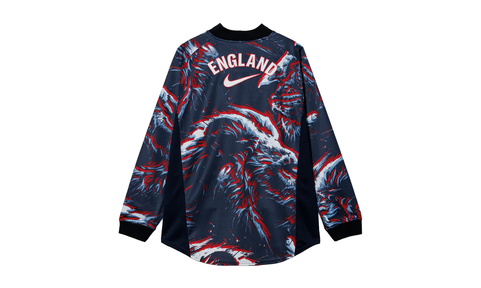 England Authentic Goalkeeper Football T-Shirt "Black / Obsidian / White" IO0792 010