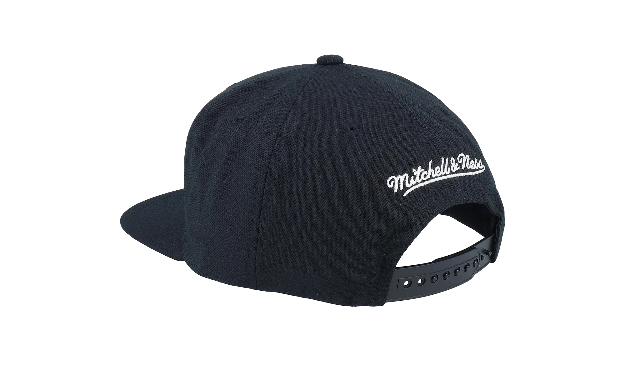 NBA Hardwood Classics Evergreen Black White Snapback Cap "Charlotte Hornets - Black" HS8549 CHOBLCK