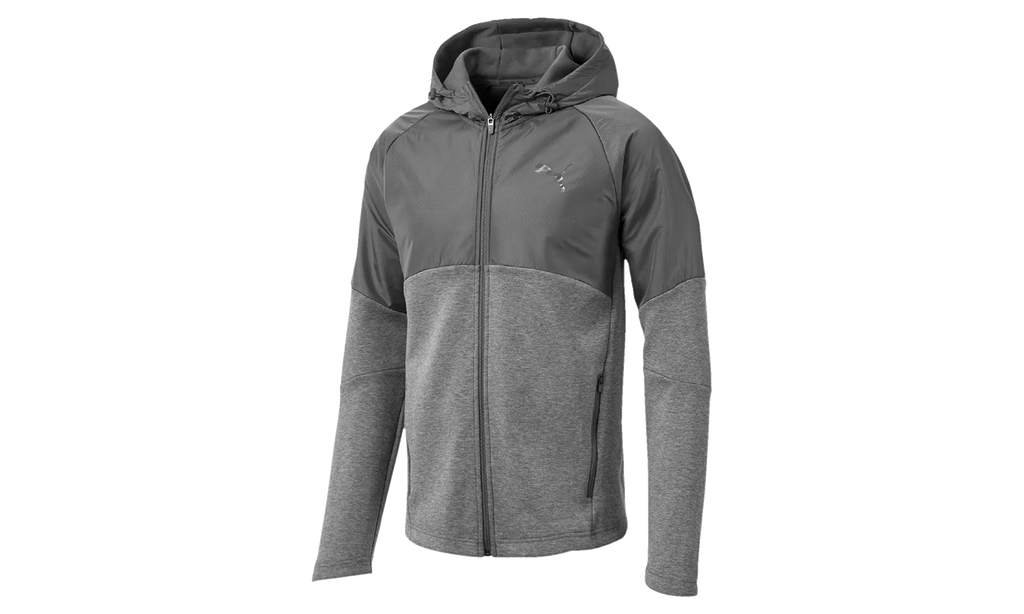 Evostripe WR Full-Zip Hoodie "Gray" 851726 03