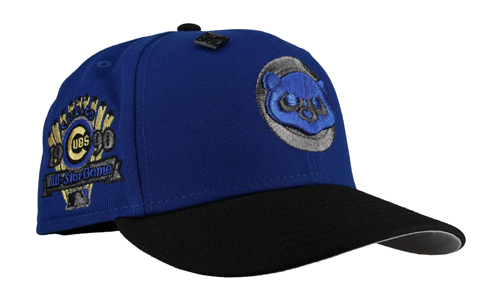 59FIFTY Chicago Cubs Metallic 1990 ASG Fitted Hat "Blue / Black" 123451298165