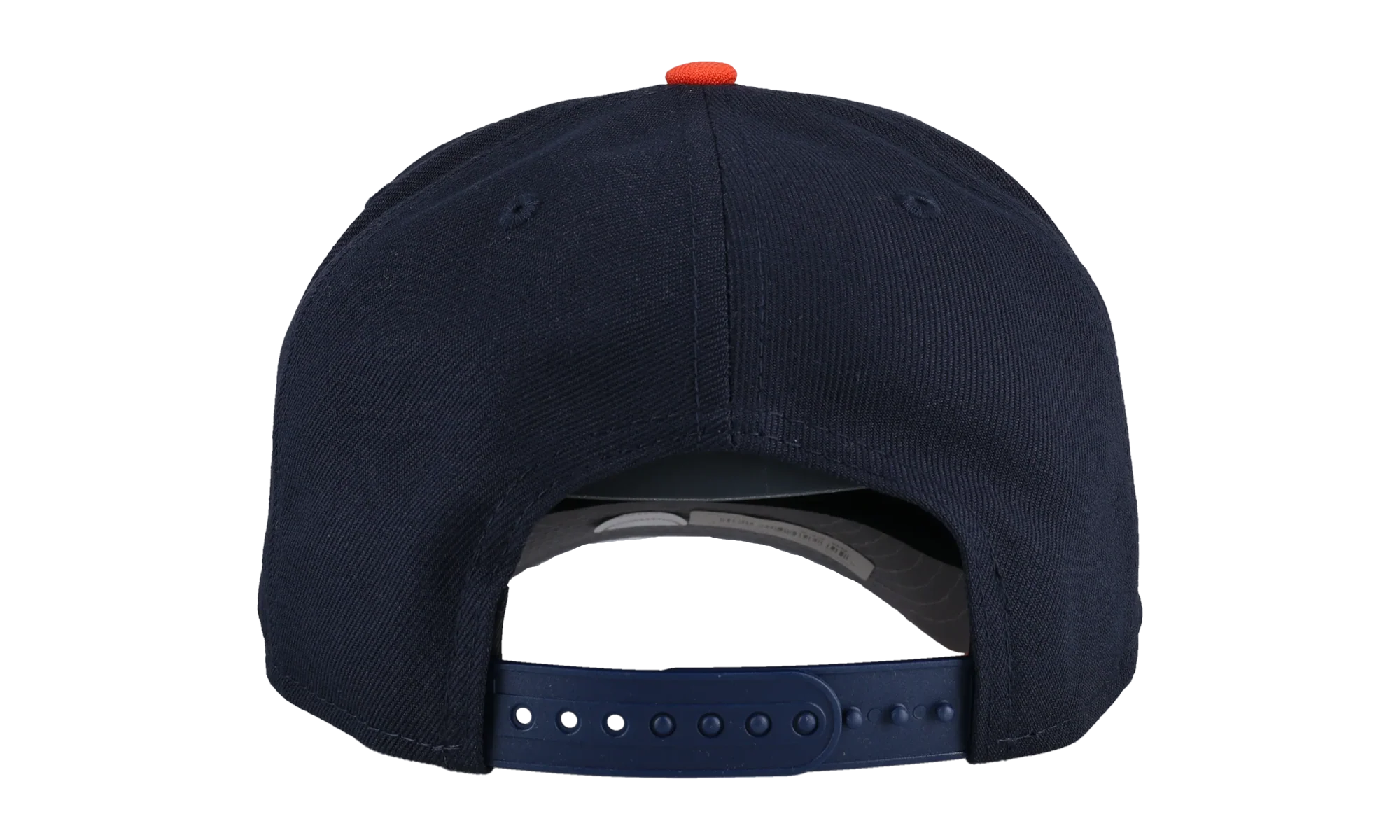 9FIFTY Houston Astros Cartoon A Frame Snapback Hat "Navy / Orange" NE133