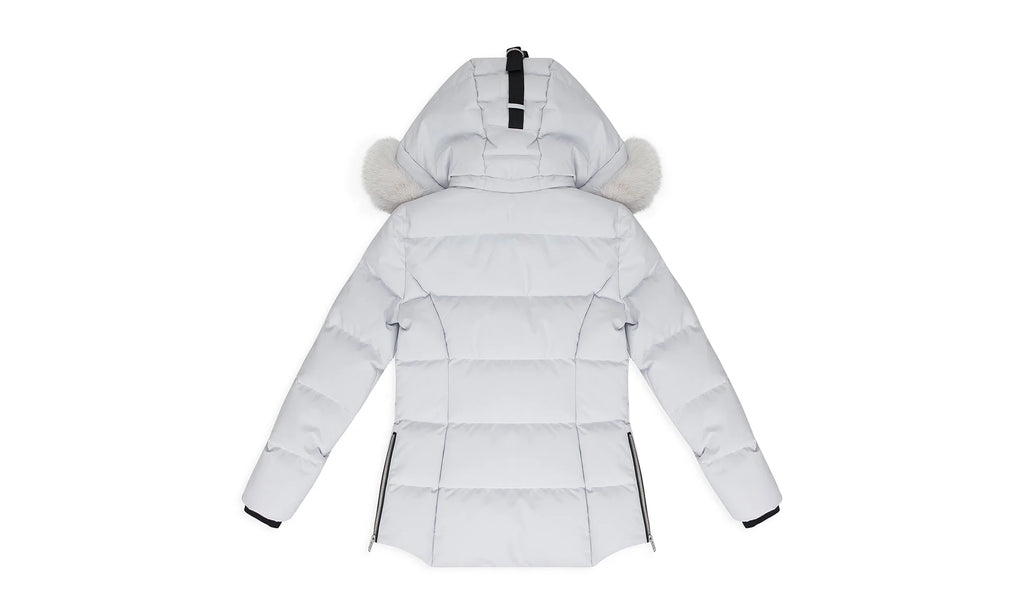 Cloud 3Q F Puffer Jacket Wmns "Grey Fur" MSK WOTW 0001