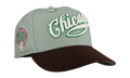 59FIFTY Chicago Cubs Wrigley Field Fitted Hat "Seafoam" NE443