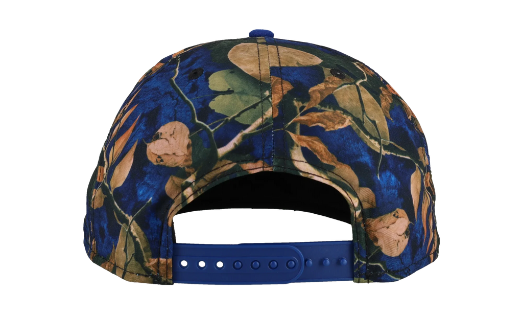 9FIFTY New York Mets Anniversary A Frame Snapback Hat "Leaves / Blue" NE203