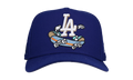 9FIFTY Los Angeles Dodgers Cartoon A Frame Snapback Hat "Blue" NE153