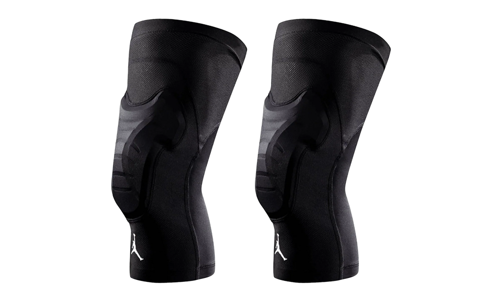 Air Jordan PADDED KNEE SLEEVES "Black / White" J.KS.02.010