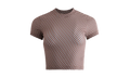 Mulberry Sheer Monogram Tee WMNS "Brown" khw030293 210