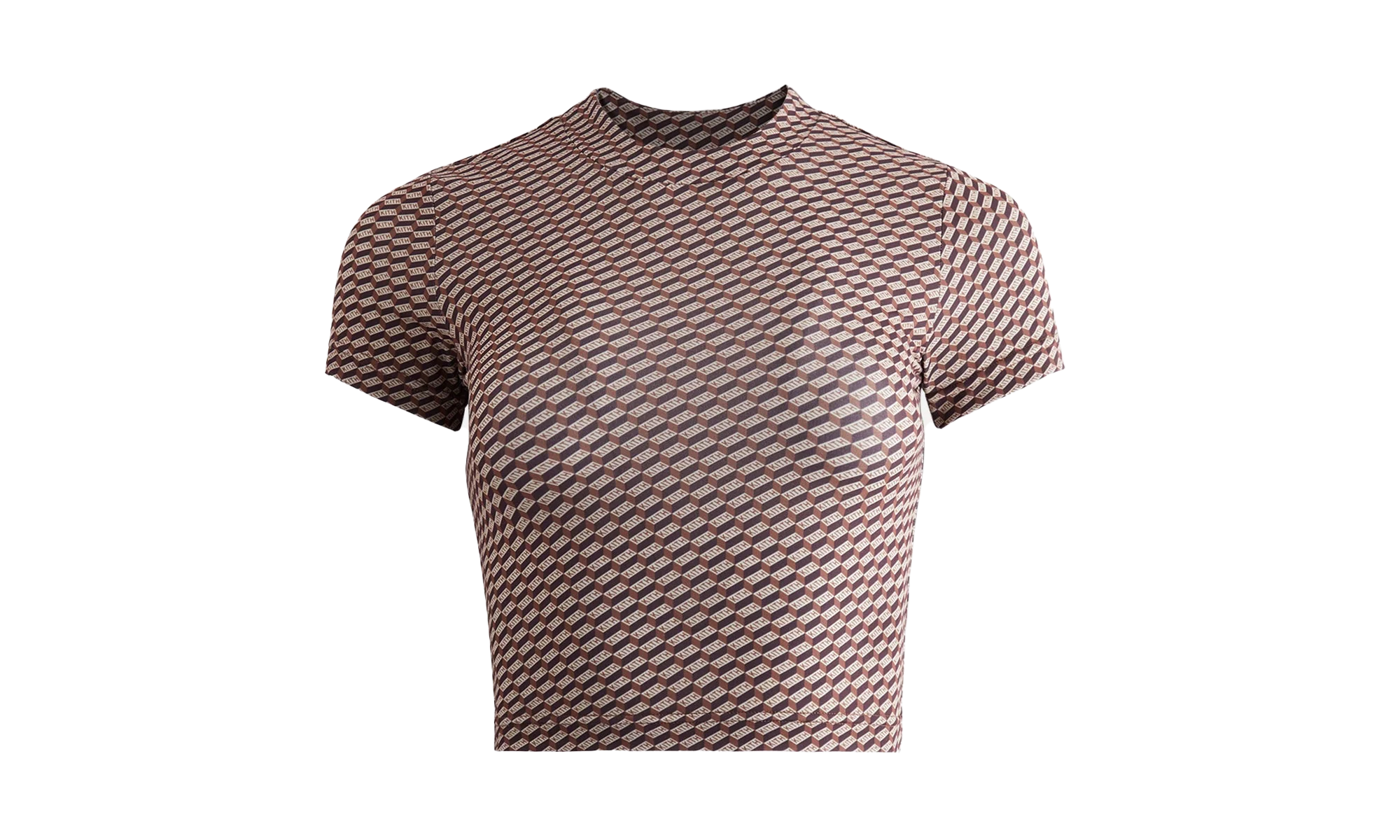 Mulberry Sheer Monogram Tee WMNS "Brown" khw030293 210