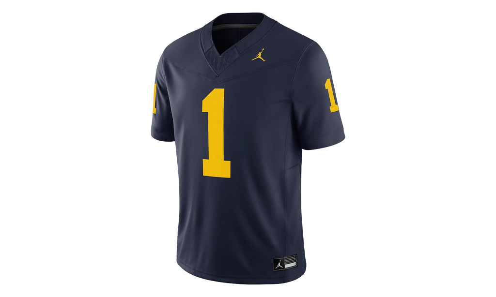 Air Jordan NCAA Michigan Wolverines Home Limited Jersey "Navy" CQ7394 419