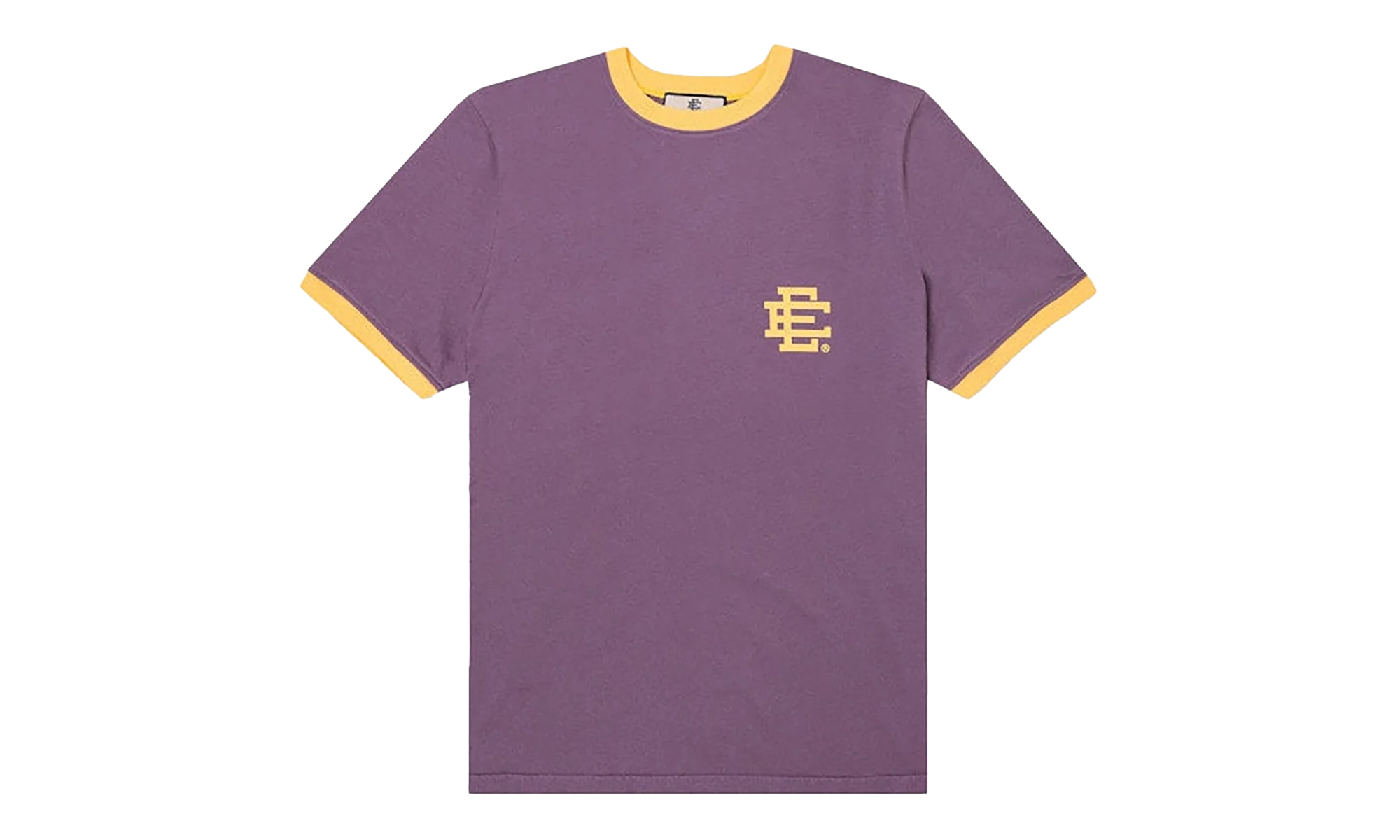 EE RINGER T-SHIRT "SS23 - Pale Purple/Light Yellow" EE522