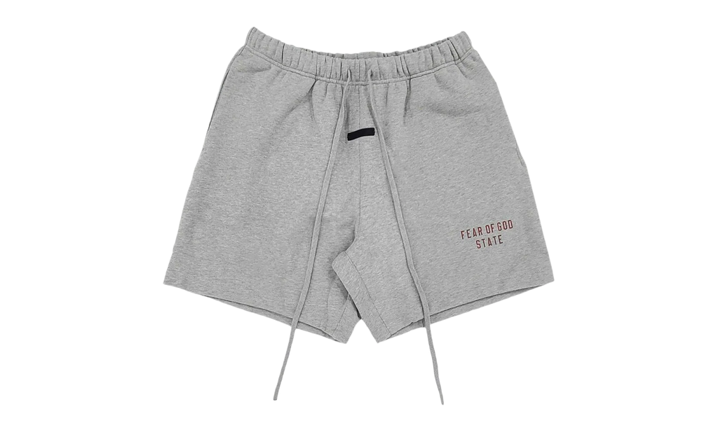Mens Fleece Soccer Short "GREY" 160BT242001F