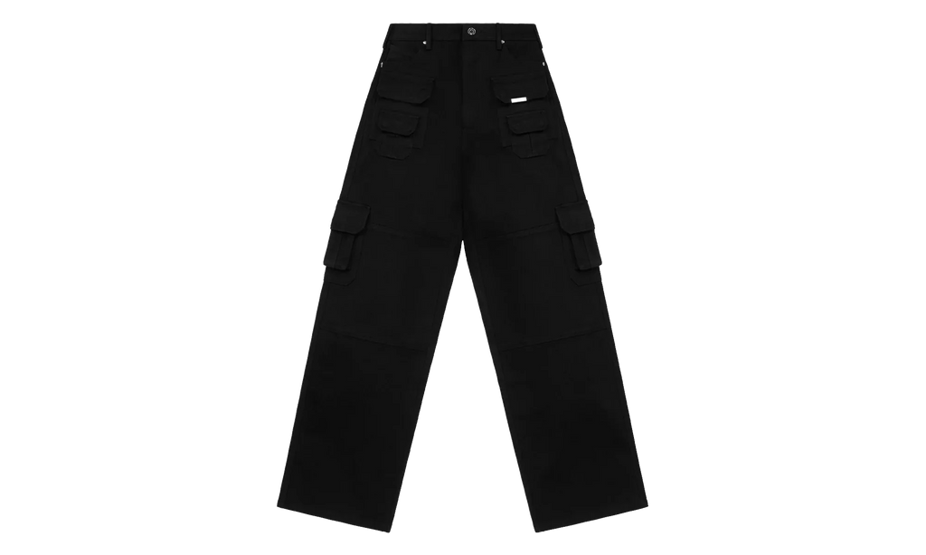 Roman Denim Cargo Pants "Black" MF24D836 B1280BBLCK