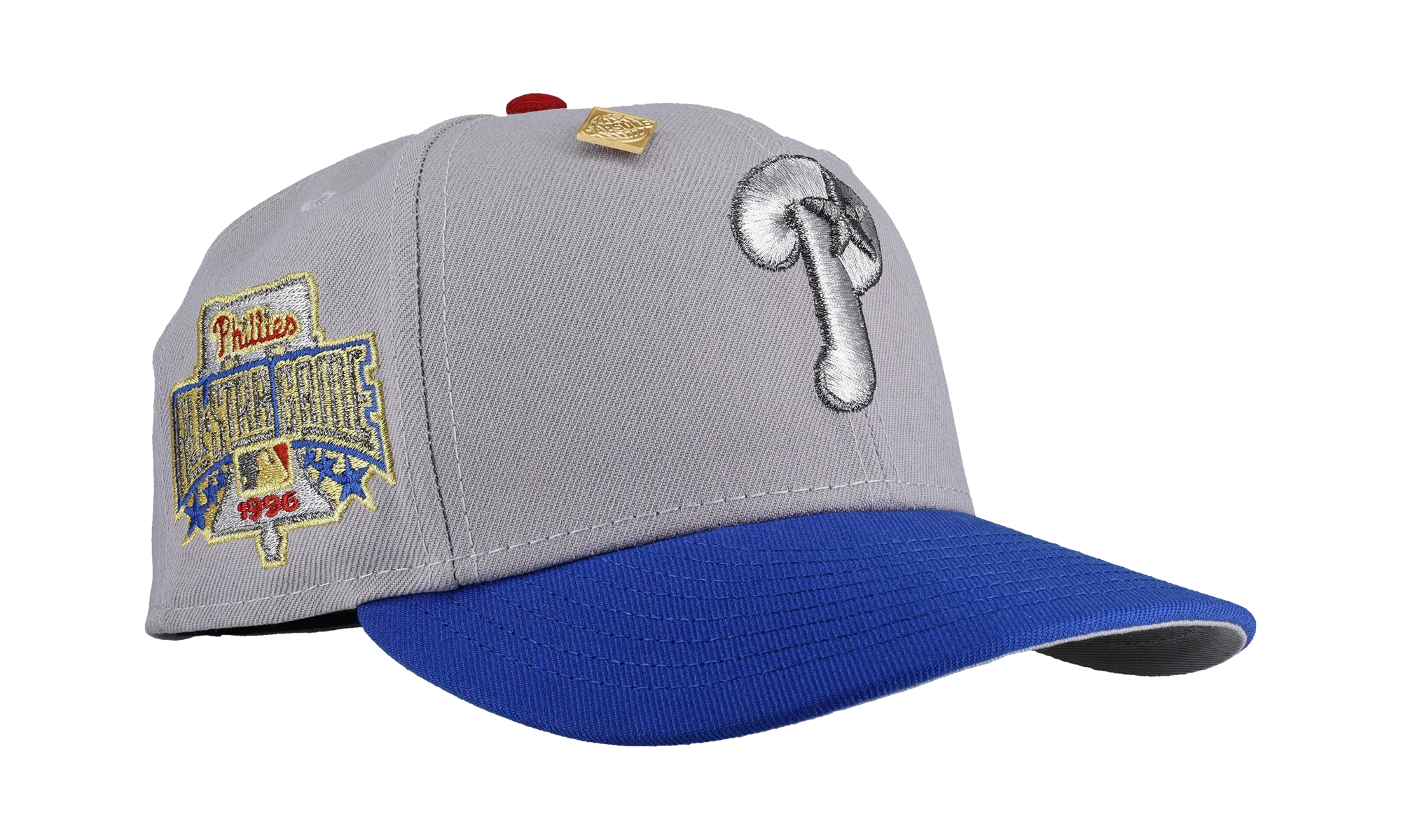 59FIFTY Philadelphia Phillies 1996 All Star Game Fitted Hat "Grey / Red / Blue" NE350