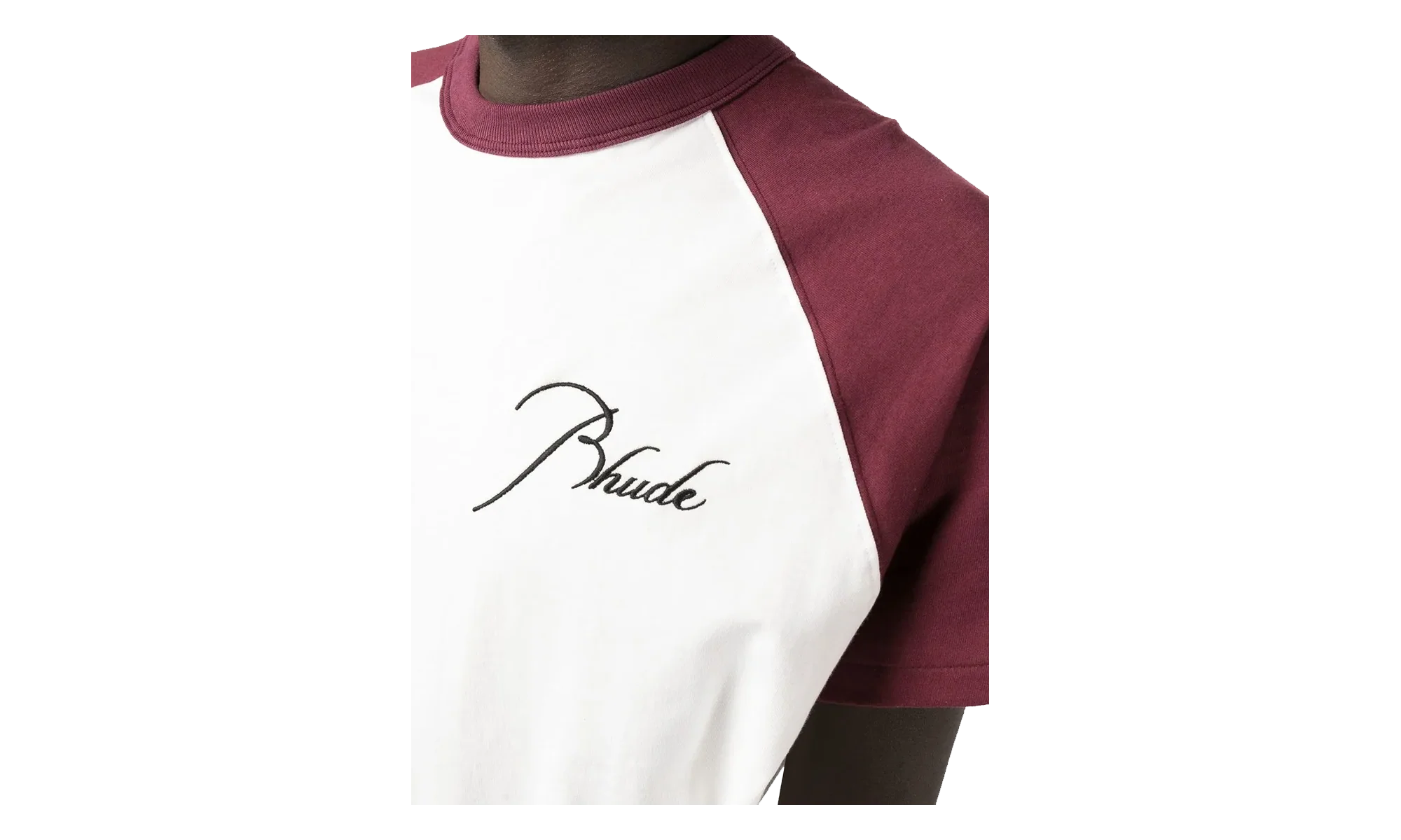 Raglan T-Shirt "Bordeaux / White" RHPF22TT08012808