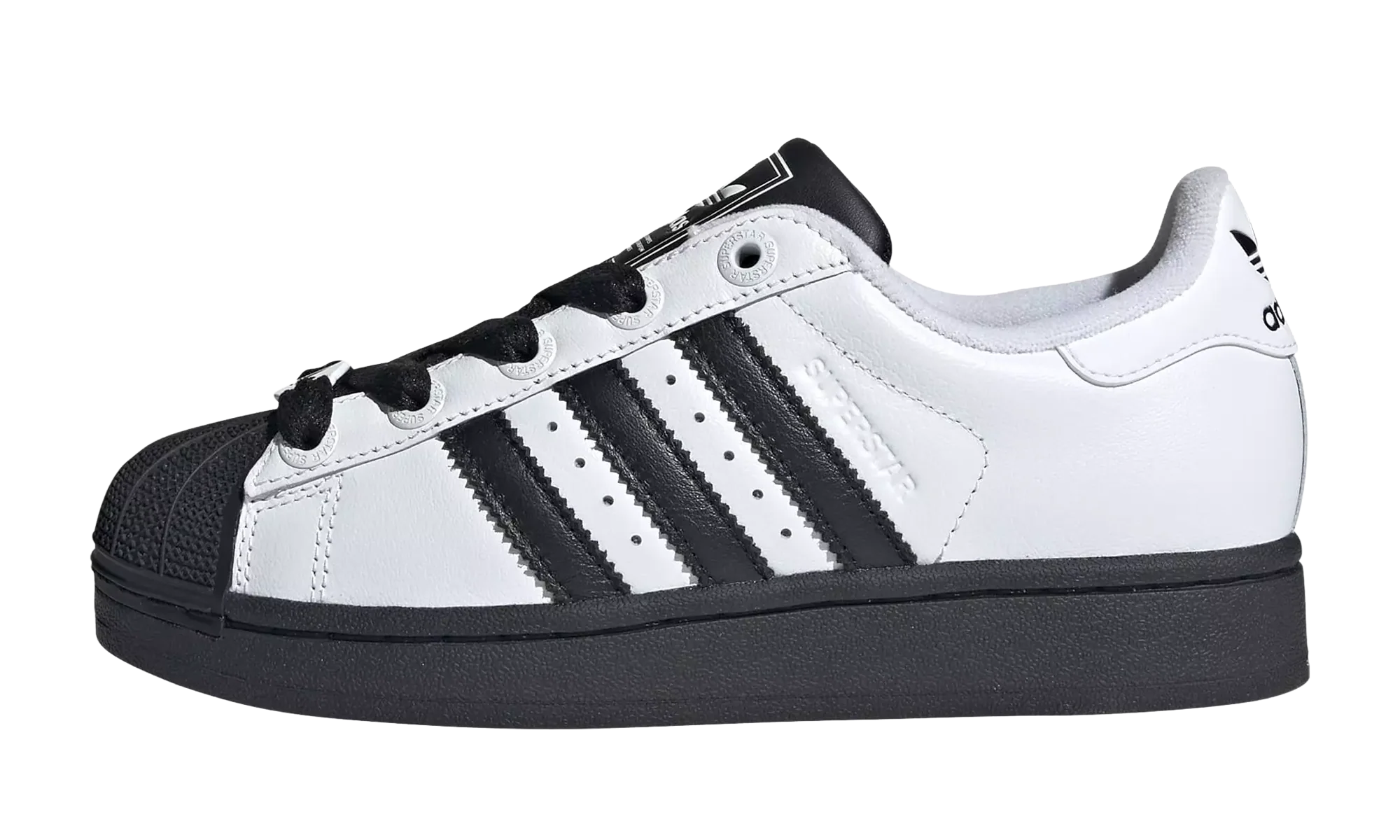 Superstar II PS "White Core / Black" JI0211