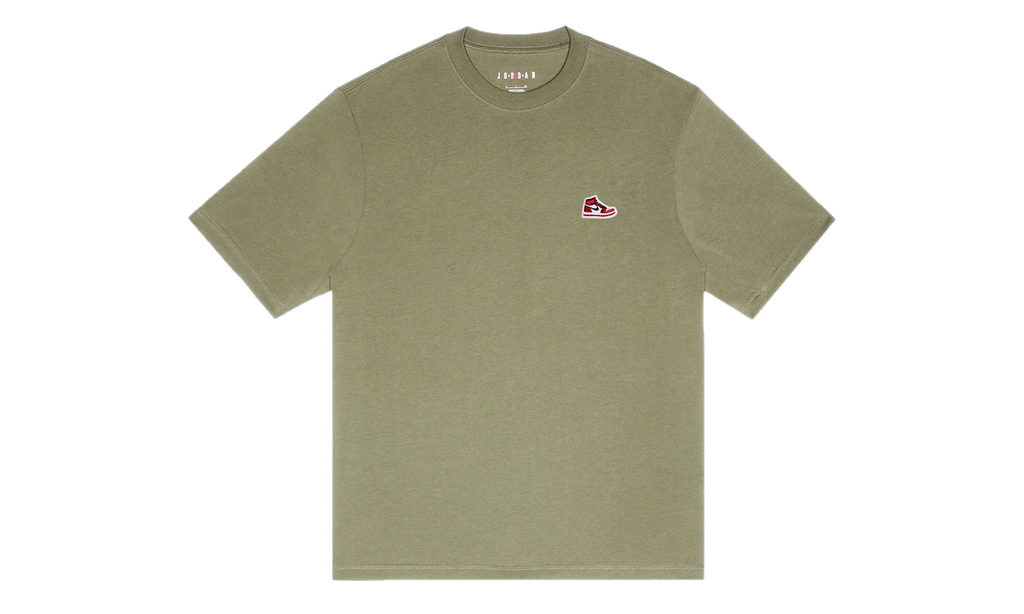 Air Jordan Sneaker Patch T-Shirt "Khaki" HJ2326 238