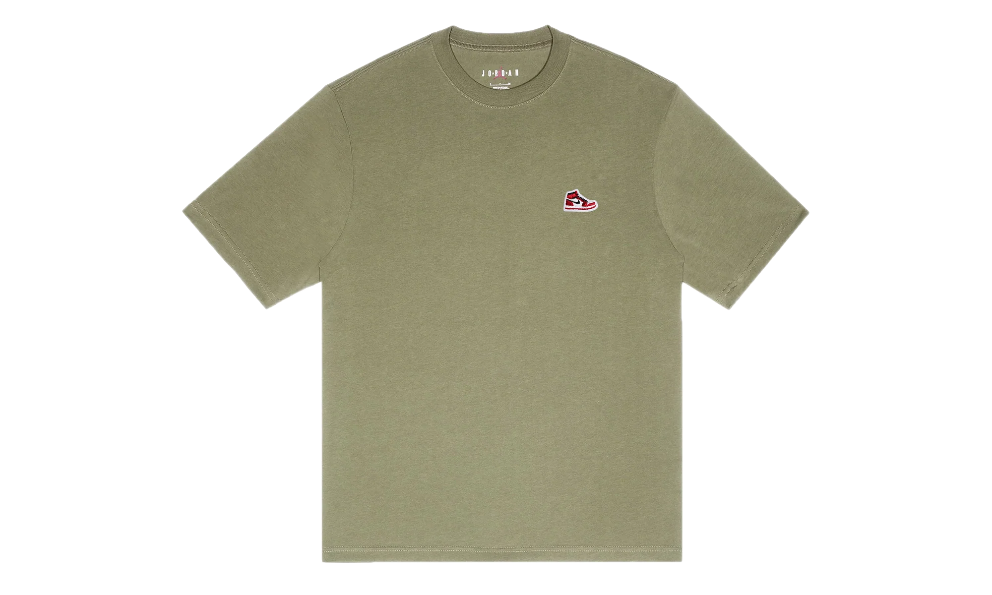 Air Jordan Sneaker Patch T-Shirt "Khaki" HJ2326 238