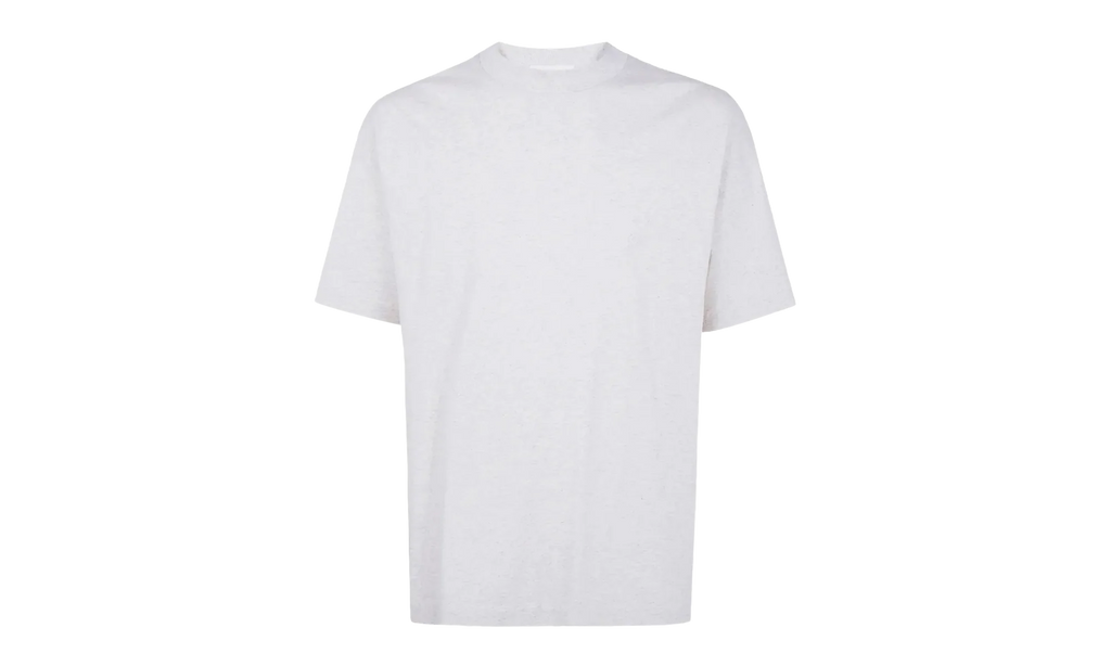 Embroidered Classic Short Sleeve Tee "Oatmeal Heather" 125HO254192F