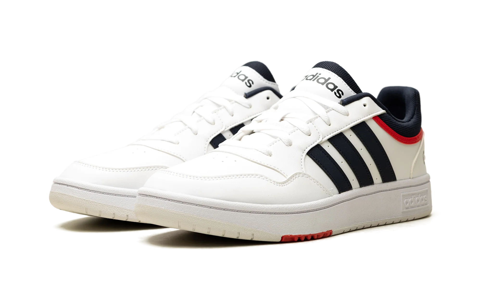 Hoops 3.0 Low Classic "Cloud White / Legend Ink / Vivid Red" GY5427