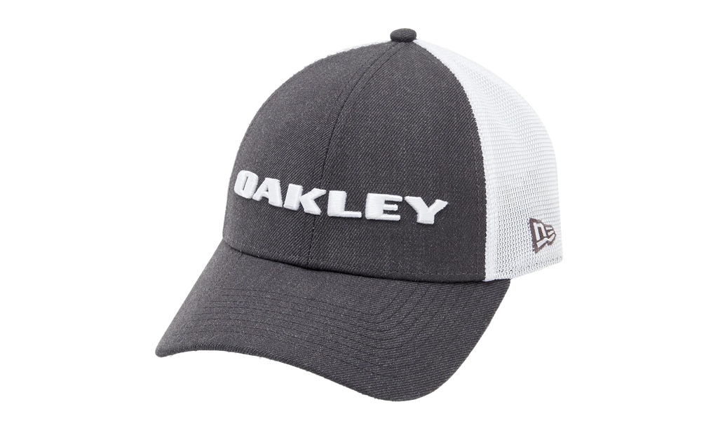 9FORTY OAKLEY x New Era Heather Fitted Hat "Graphite" 911523 00N