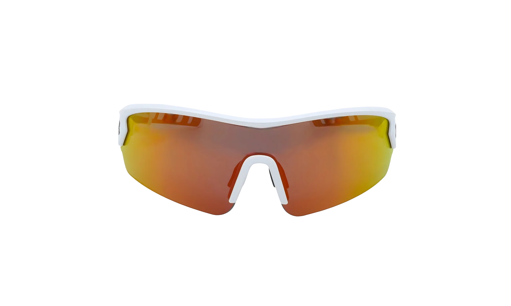 Rival Sunglasses "Orange Mirror - Satin White" 8700121 110941