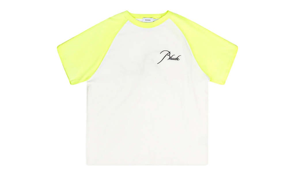 Raglan T-Shirt "White / Neon" RHDMTPS0130 WHT
