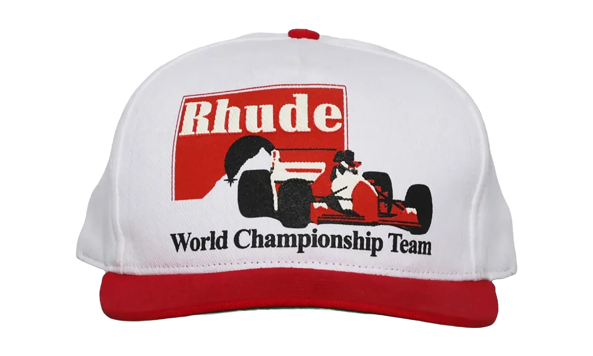 Trophy Racing Hat "White / Red" RHFW25HA03851