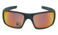 Crankshaft Polarized Sunglasses "Matte Black Camo / Ruby Iridium Polarized" OO9239 30