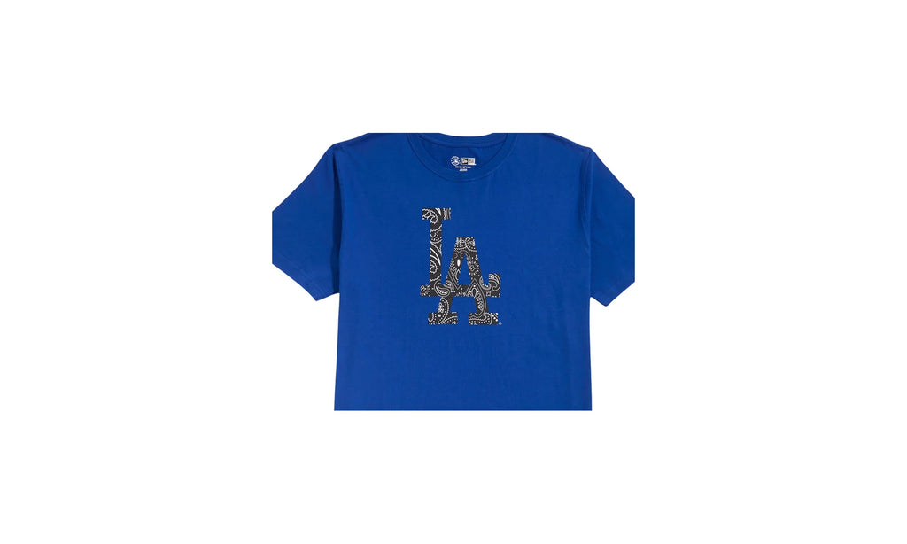MLB LA Dodgers Paisley Elements S/S T-Shirt "Blue" 12852900