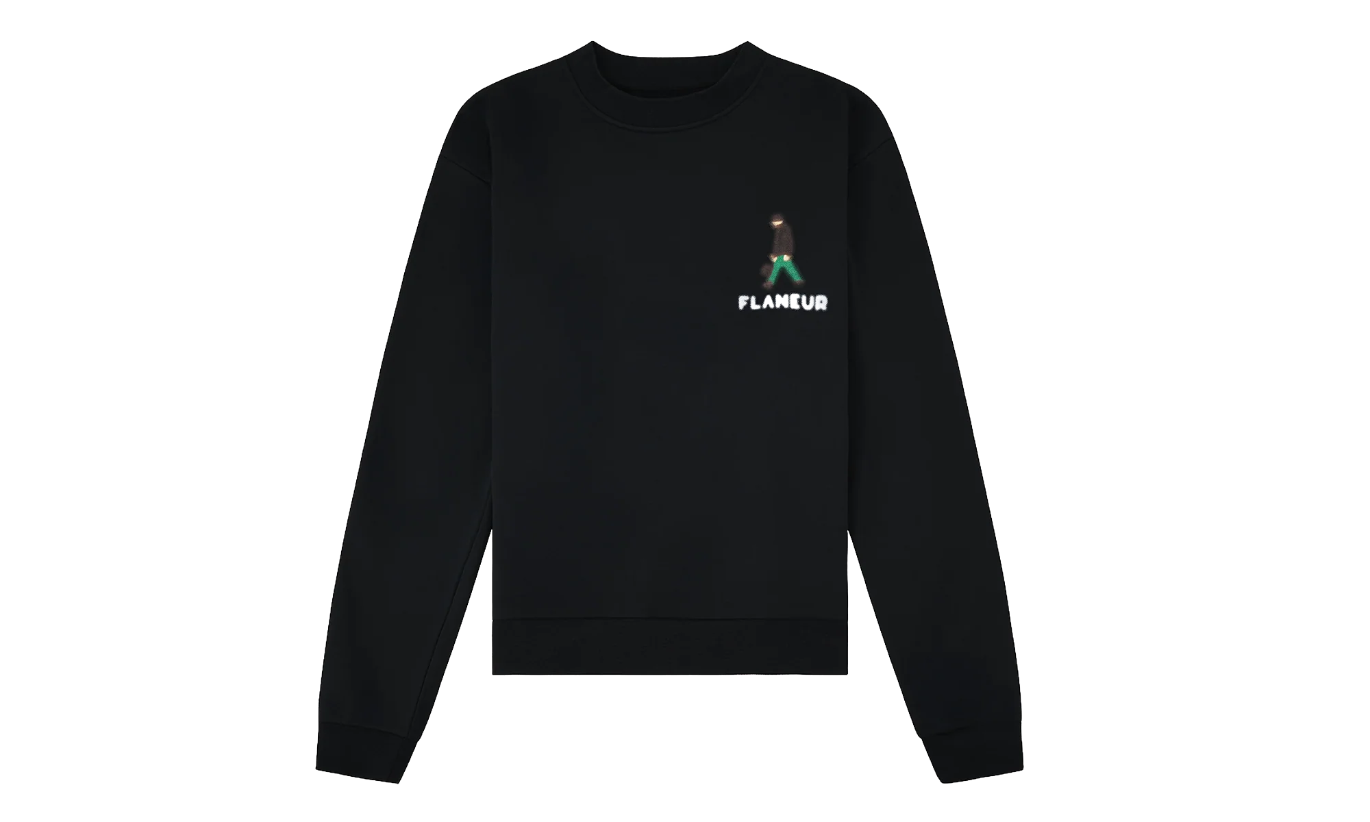 Blurred Stroller Sweater "Black" F15011 BLK