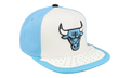 NBA Day One Snapback Cap "Chicago Bulls - White / Light Blue" HHSS4374 CBUYYPPPWHLB