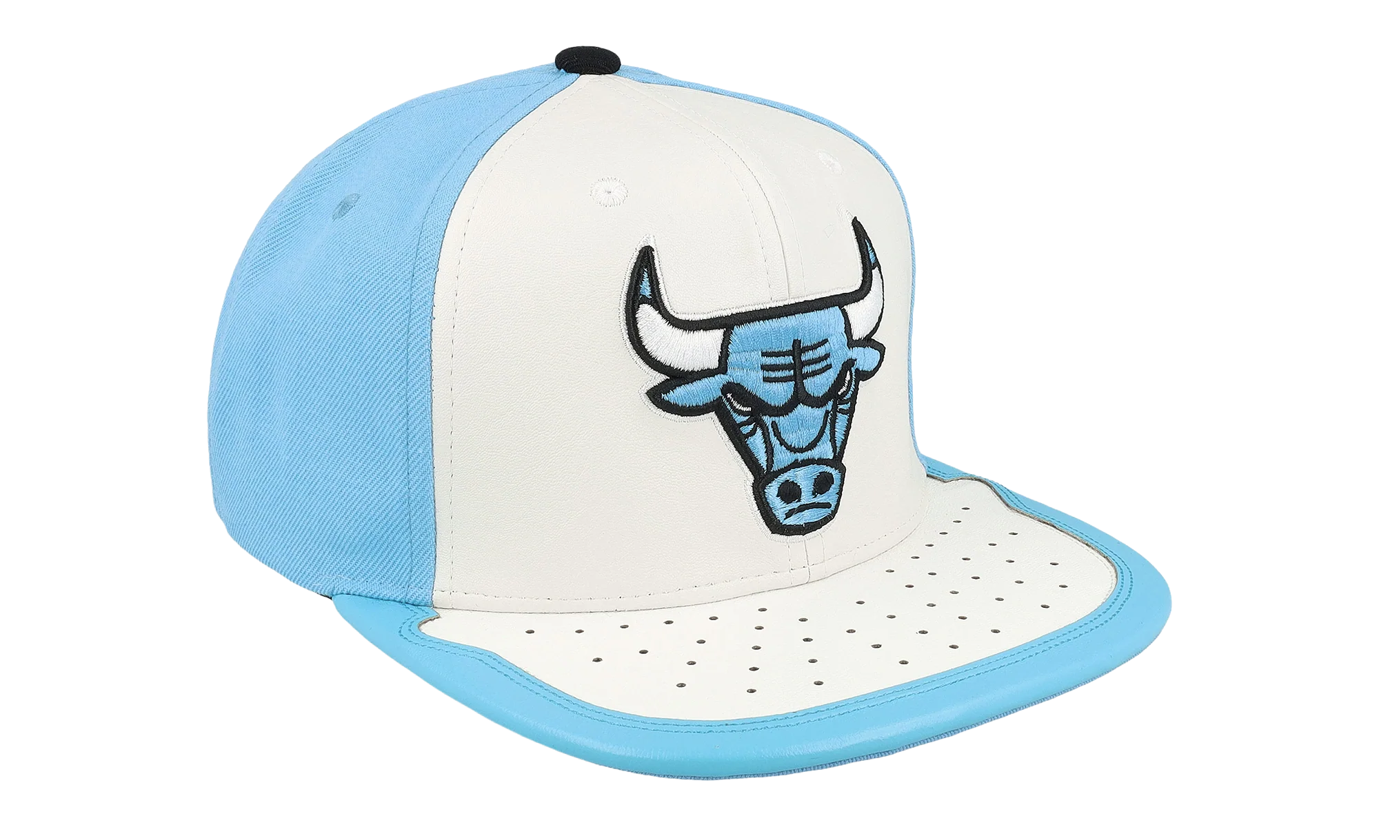 NBA Day One Snapback Cap "Chicago Bulls - White / Light Blue" HHSS4374 CBUYYPPPWHLB