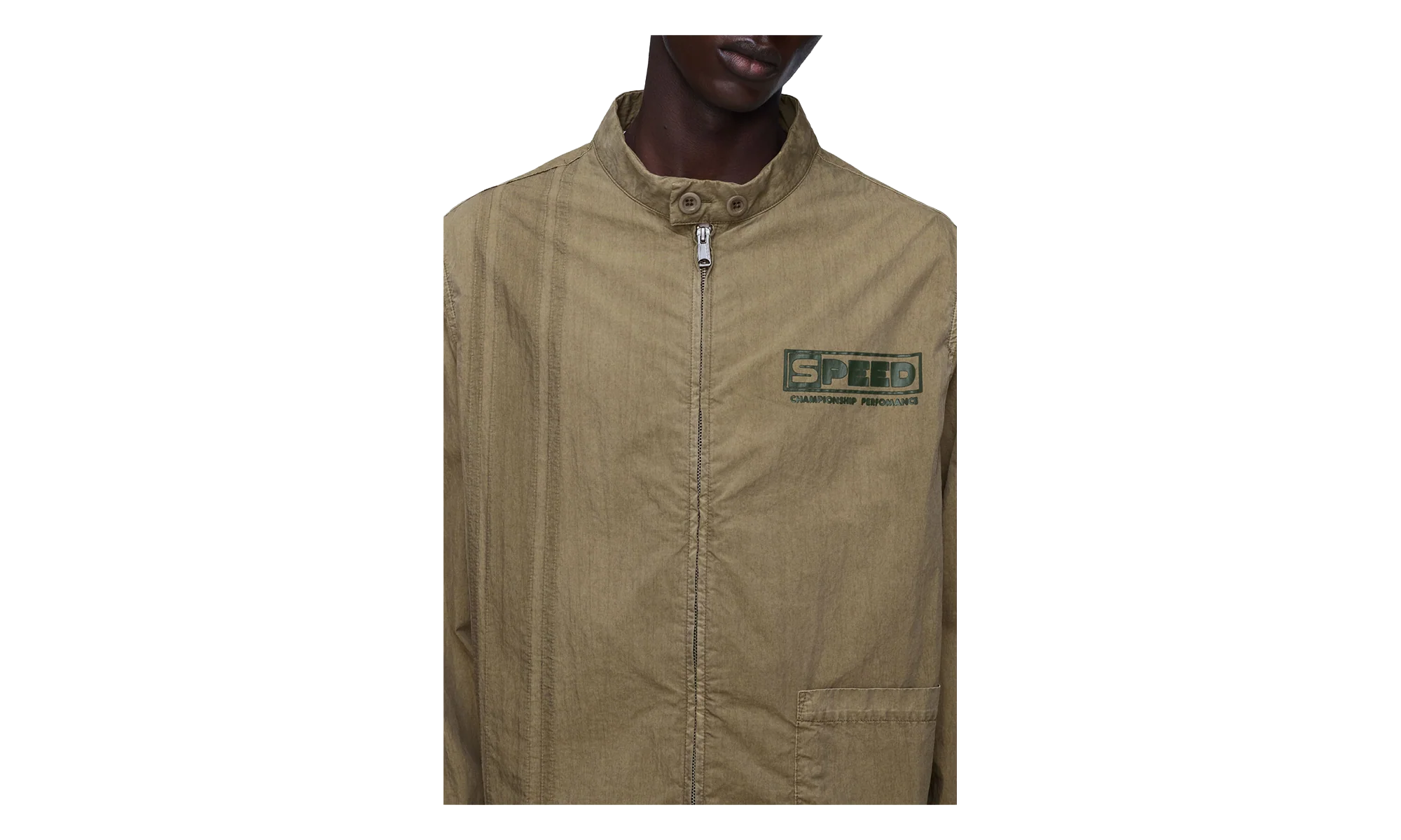 Canvas Sportswear Jacket "Khaki" S50AM0651M35046694