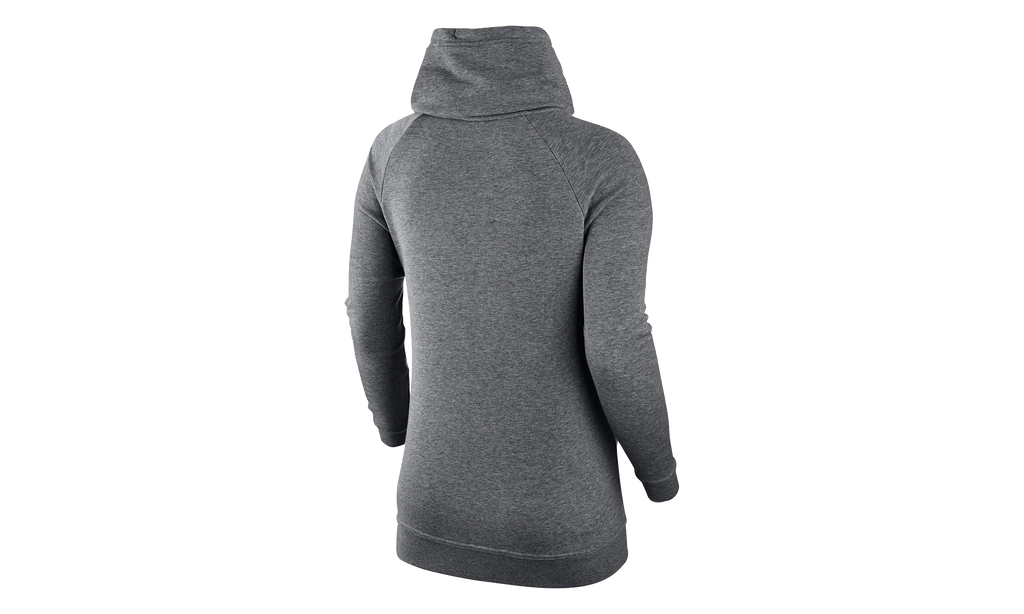 Sportswear Modern Funnel Neck Sweatshirt WMNS "Grey / Black" 803599 091