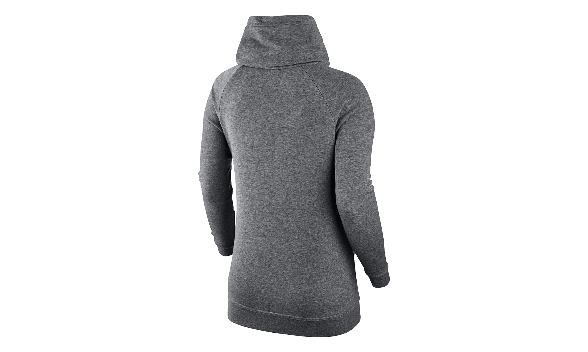 Sportswear Modern Funnel Neck Sweatshirt WMNS "Grey / Black" 803599 091