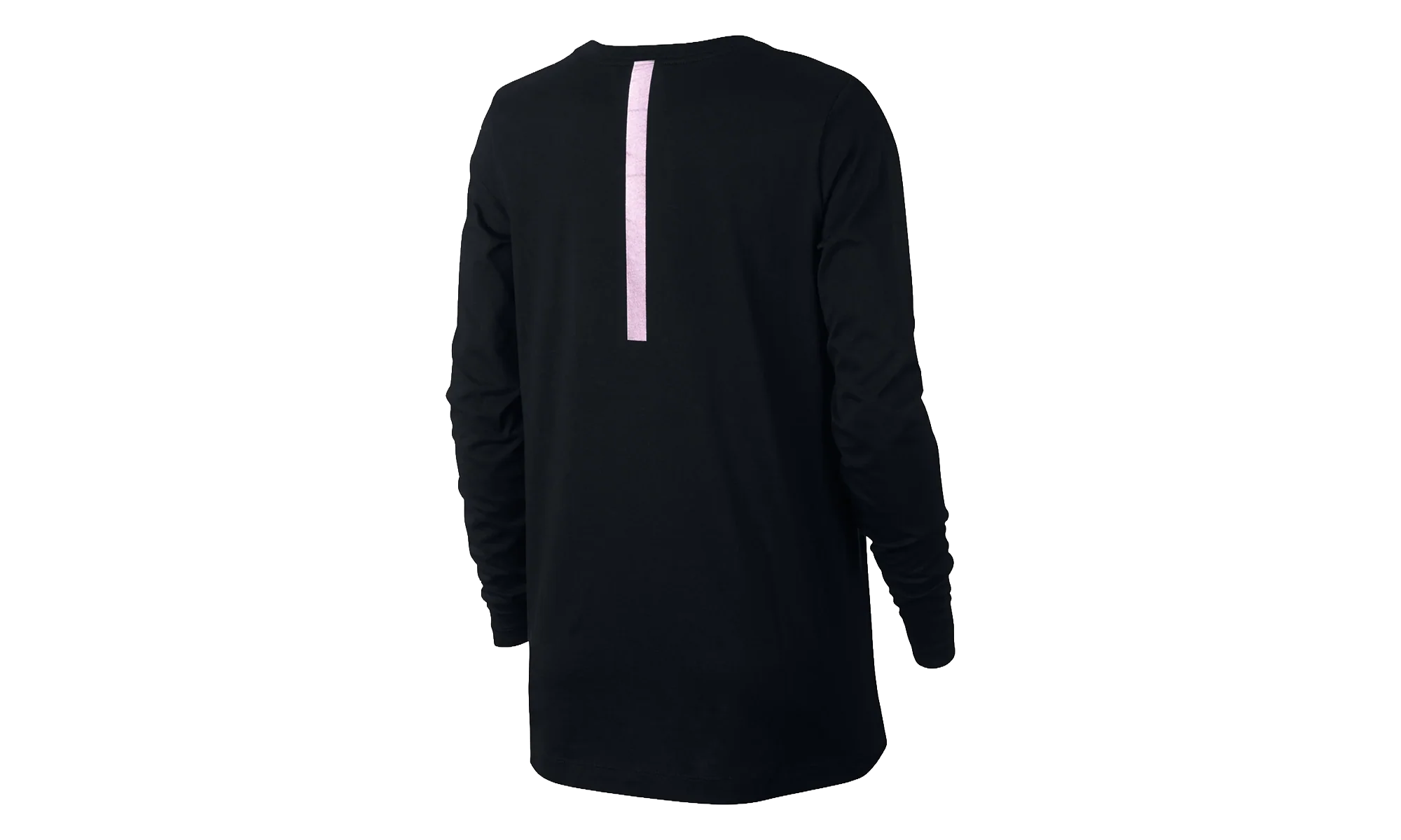 Foil Swoosh Logo Long Sleeve T-Shirt WMNS "Black / Purple" 874120 010