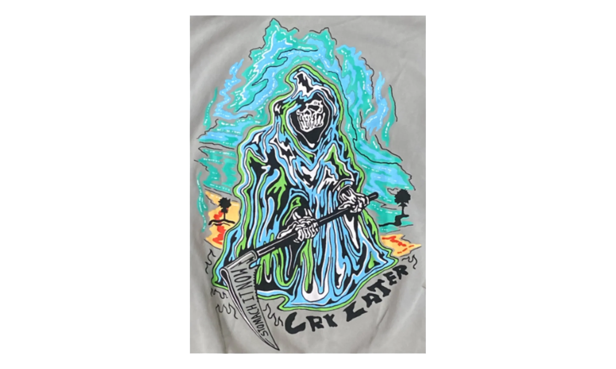 Cry Later Hoodie "Grey" WL016